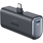 Anker Nano USB-C Power Bank for Multiple Brands, 22.5W, 5000 mAh, Black (A1653H11-1)