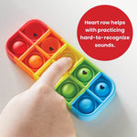 hand2mind Elkonin Box Sensory Bubble Poppers, Multicolored (96992)