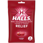 Halls Menthol Cough Drops, Cherry, 30/Pack (62182/5221-OWN)