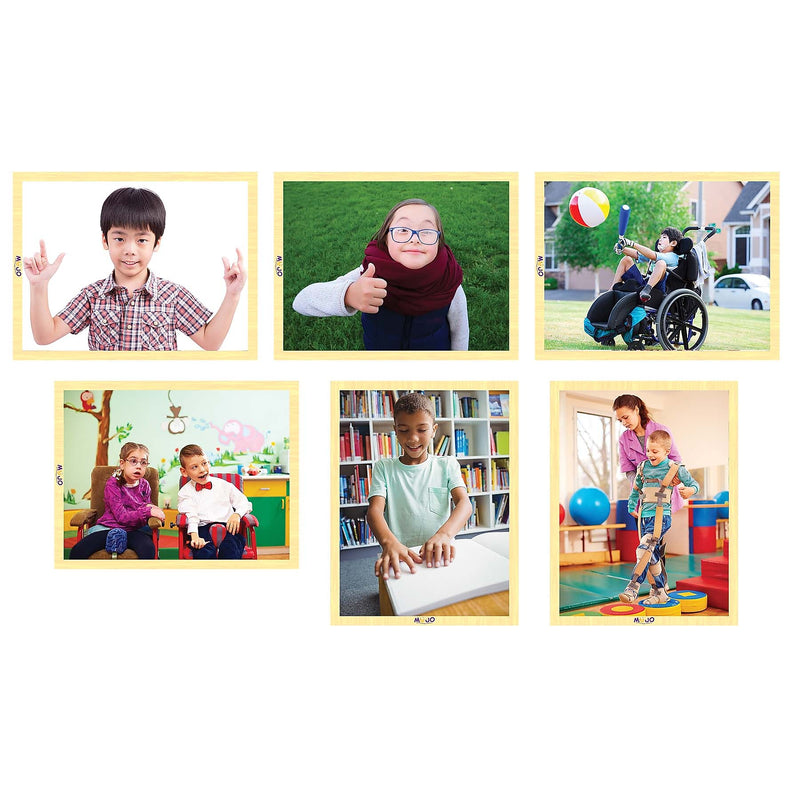 Mojo This is How We Do It Wooden Puzzle Set, 6/Set (MJ-345408)
