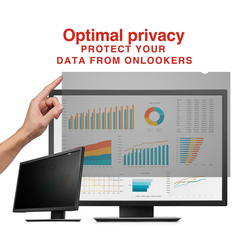 Staples TECH Anti-Glare Privacy Filter for 22" Widescreen Monitor  (16:10) (ST62134-CC)