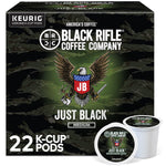 Black Rifle Coffee Company Just Black Coffee Keurig® K-Cup® Pods, Medium Roast, 22/Box (5000384042)