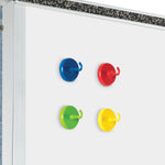 Learning Resources Super Strong Magnetic Hooks, 1.5" Diameter, 4/Pack (LER2694)