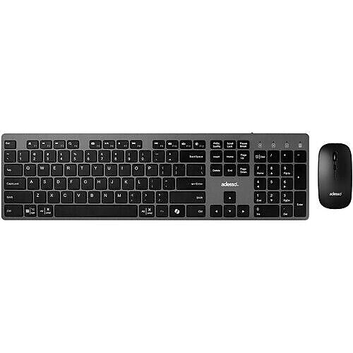 Adesso EasyTouch 730  Wireless Keyboard & Mouse Combo , Black ( WKB-7300)