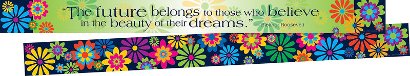 Barker Creek Double-Sided Border, 35" x 3", Italy Fiori Bellissimi, 12/Pack (LL959)