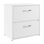 Bush Business Furniture Hustle 2 Drawer Lateral File Cabinet, White (HUF130WH)