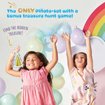 JITTERYGIT Unicorn Pinata Treasure Hunt Game Set, 2 in 1 Pieces/Pack (UNICORN-PINATA - PINK)