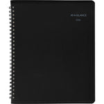2026 AT-A-GLANCE QuickNotes 7" x 8.75" Monthly Planner, Faux Leather Cover, Black (76-08-05-26)