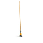 Coastwide Professional™ 60" Clamp Style Wood Wet Mop Handle, Plastic Head (CW61060-CC)