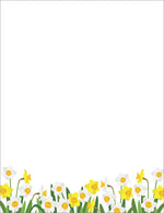 Great Papers Daffodil Meadow Delight Everyday Letterhead, Multicolored, 50 Sheets/Pack (2025005)