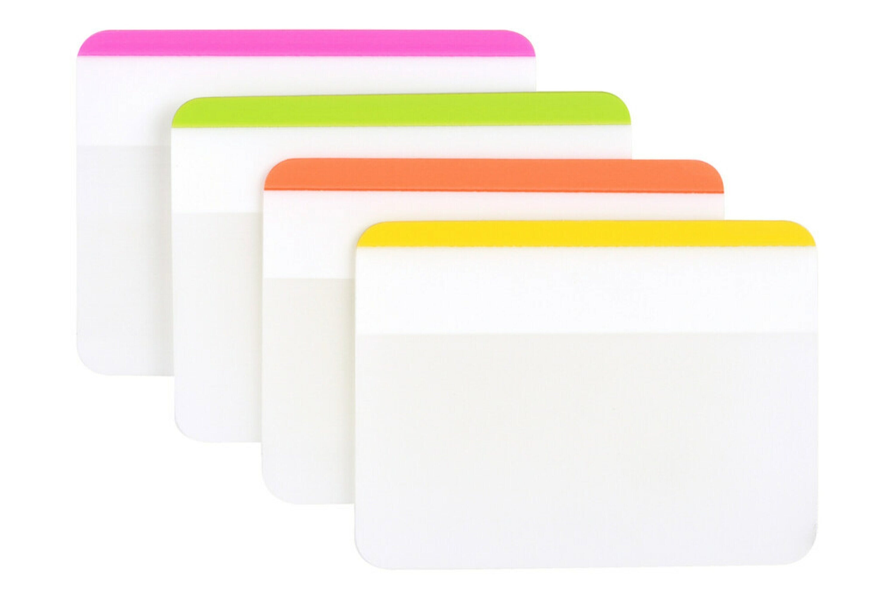 Post-it Tabs, 2" Wide, Assorted Colors, 24 Tabs/Pack (686F1BB)
