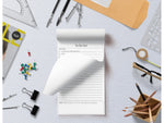 Better Office To-Do List Notepad, 5.5" x 8.5", Ruled, White, 50 Sheets/Pad, 6 Pads/Pack (25835-6PK)