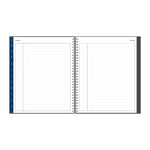 2026 Blue Sky Passages 8" x 10" Calendar Year Monthly Planner, Plastic Cover, Gray (100011-26)