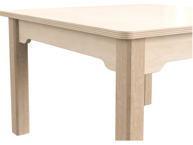 Flash Furniture Bright Beginnings Hercules Square Table, 23.5" x 23.5", Beech (MK-ME088007-GG)