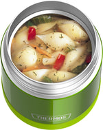 Thermos FUNtainer Kids Stainless Steel Insulated Food Jar, Lime, 10 oz. (EAF3100LM6)