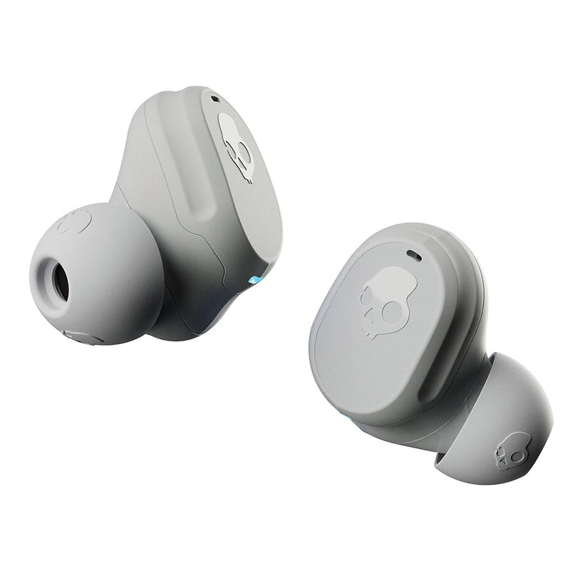 Skullcandy Mod True Wireless Earbuds with Microphone & Charging Case, Bluetooth, Light Gray (S2FYW-P751)