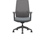 HON Cipher Mesh/Fabric Swivel Task Chair, Basalt/Charcoal (HCFRT.STC.H.S.IC.APX25.TC00.AL.ST.SB.S)