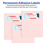 Avery Easy Peel Laser Address Labels, 1" x 2-5/8", Glossy White, 750 Labels/Pack (6526)