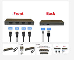 4XEM 6-in-1 4 HDMI port USB-C Dock (4XUSBCHUB09)