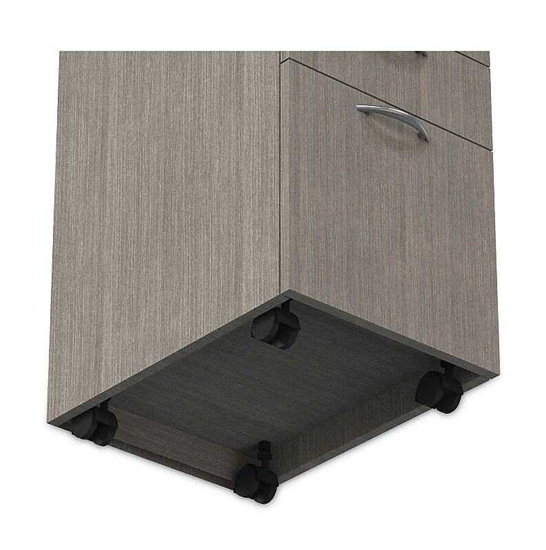 Alera Valencia Mobile Pedestal File Drawer, Legal/Letter, 15.88" x 20.5" x 28.39", Gray