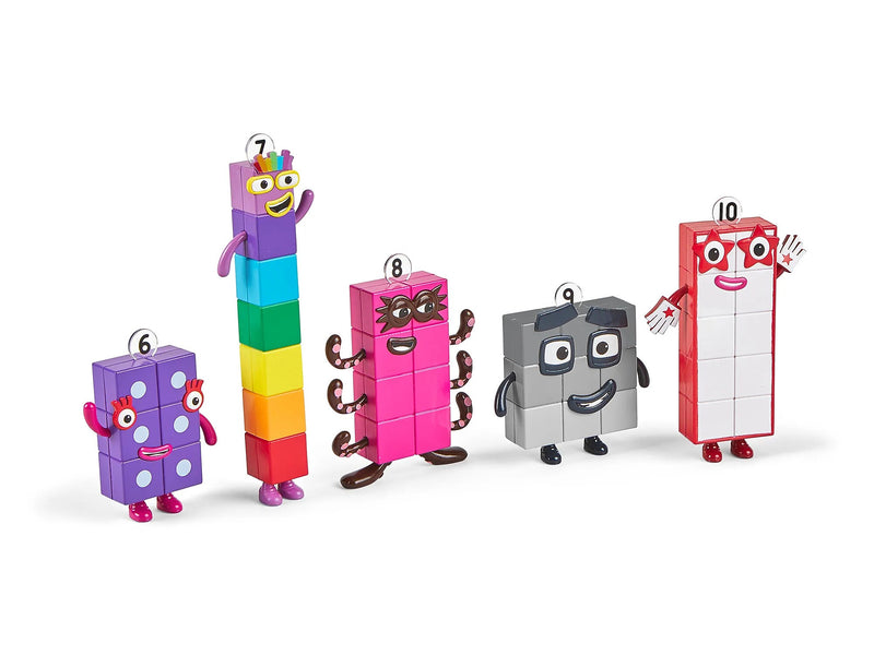 hand2mind Numberblocks Friends Six to Ten Figure Pack (95357)