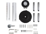Amer Universal Projector Ceiling Mount, Silver (AMRP150H)
