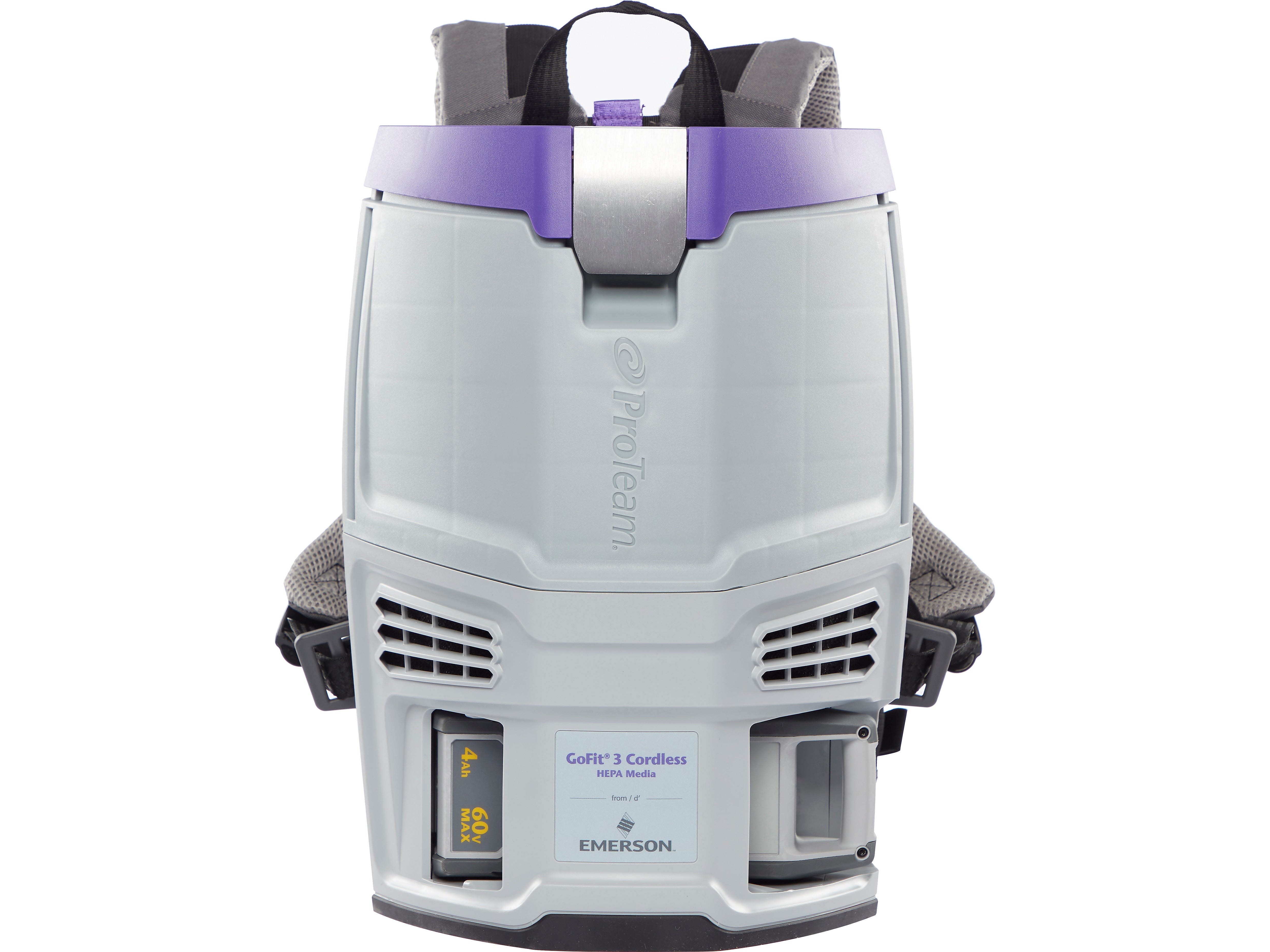 ProTeam GoFit 3 Cordless Backpack Vacuum, Gray (107774)