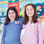 Carson Dellosa Education We Stick Together School Name Tags, 3" x 2-1/2", 40/Pack, 6 Packs/Bundle (CD-150091-6)