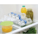 iDESIGN Water Bottle Refrigerator Bins, Clear, 4/Set (27738M4)