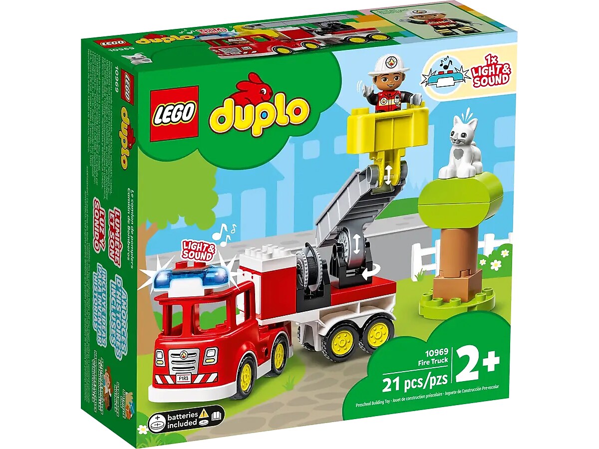 LEGO DUPLO Rescue Fire Truck Building Set (10969)