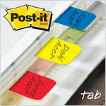 Post-it Tabs, 1" Wide, Assorted Colors, 66 Tabs/Pack (686-RYB)