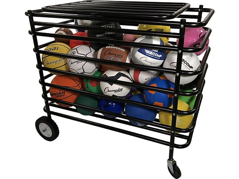 Champion Sports Ultimate Ball Locker, Black (UBX)