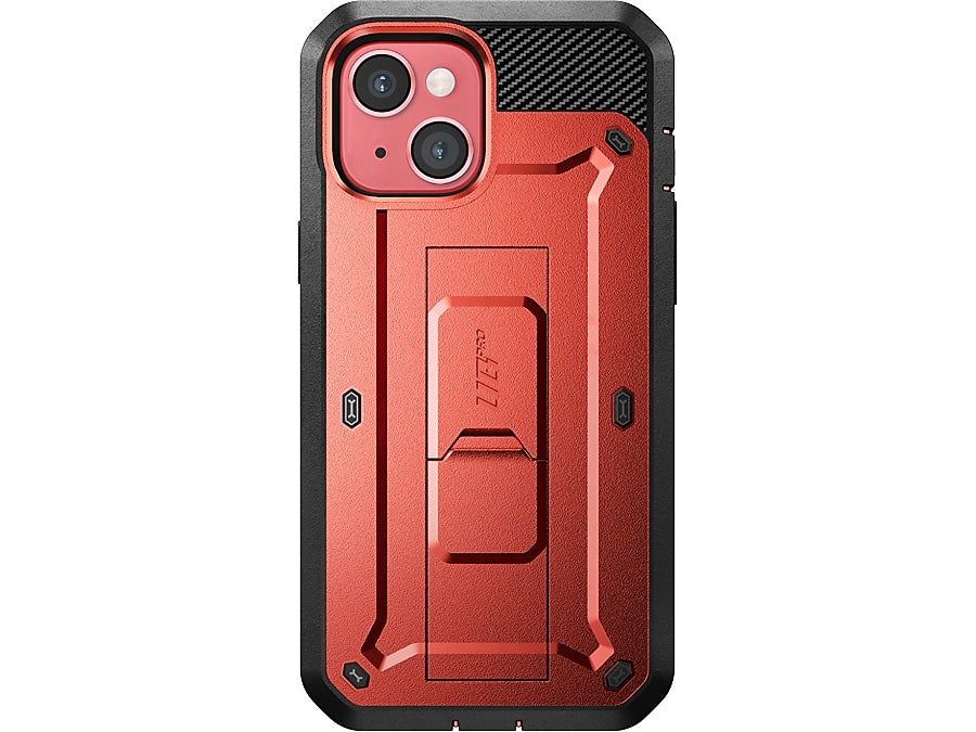 SUPCASE Unicorn Beetle PRO Metallic Red Rugged Case for iPhone 14 (SUP-iPhone2021/22-6.1-UBPro-SP-Ruddy)