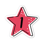 Creative Teaching Press Star Bright Calendar Days Top Classroom Decorating Accents, 35/Pack, 6 Packs/Bundle (CTP10932-6)