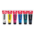 Amsterdam Classroom Acrylic Paint, Assorted Colors, 6/Pack (AMS17791906)
