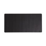 Smead Medium Vegan Leather Anti-Slip Desk Pad, 31.5" x 15.7", Charcoal (64833)