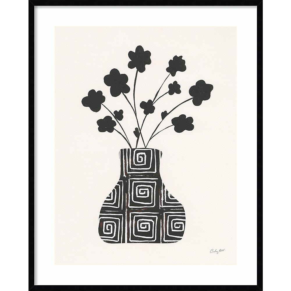 Amanti Art Shadow Vessel II by Courtney Prahl Wood Framed Wall Art Print, 33" x 41" (A42676882194)