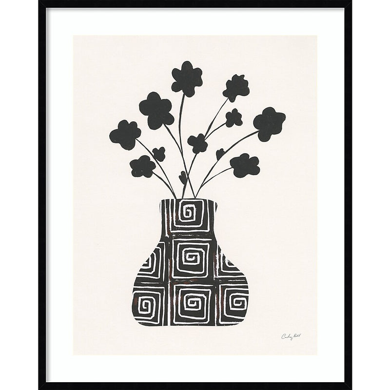 Amanti Art Shadow Vessel II by Courtney Prahl Wood Framed Wall Art Print, 33" x 41" (A42676882194)