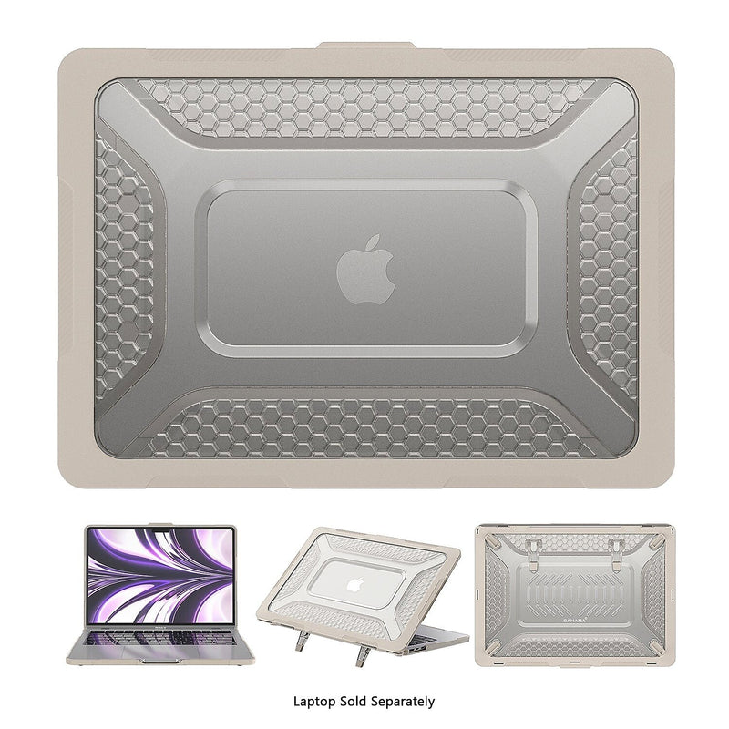SaharaCase Raider Ultra-Duty Series 14" Laptop Case with Stand, Shock Absorbing, Desert Ash (LT00061)
