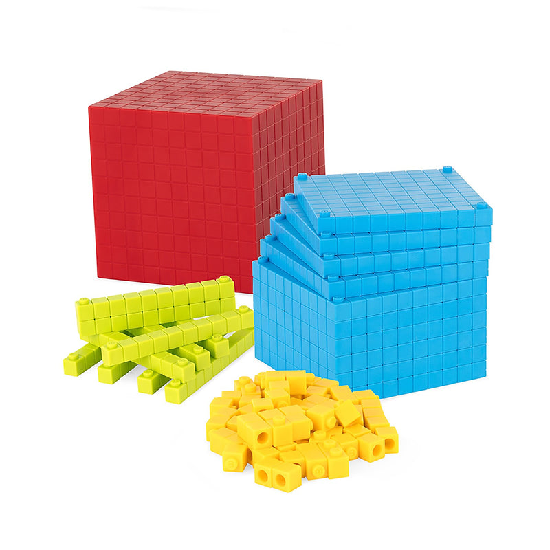 Miniland Base Ten Set, Multicolored, 121/Set (MLE95151)