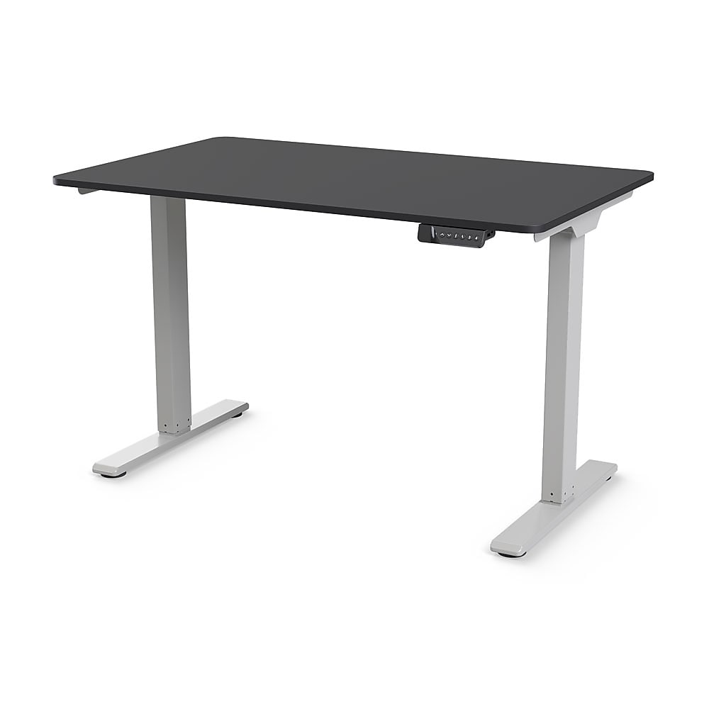Humanscale eFloat Go 2.0 48"W Electric Rectangular Adjustable Standing Desk, Black (FYH12TS2448BL)