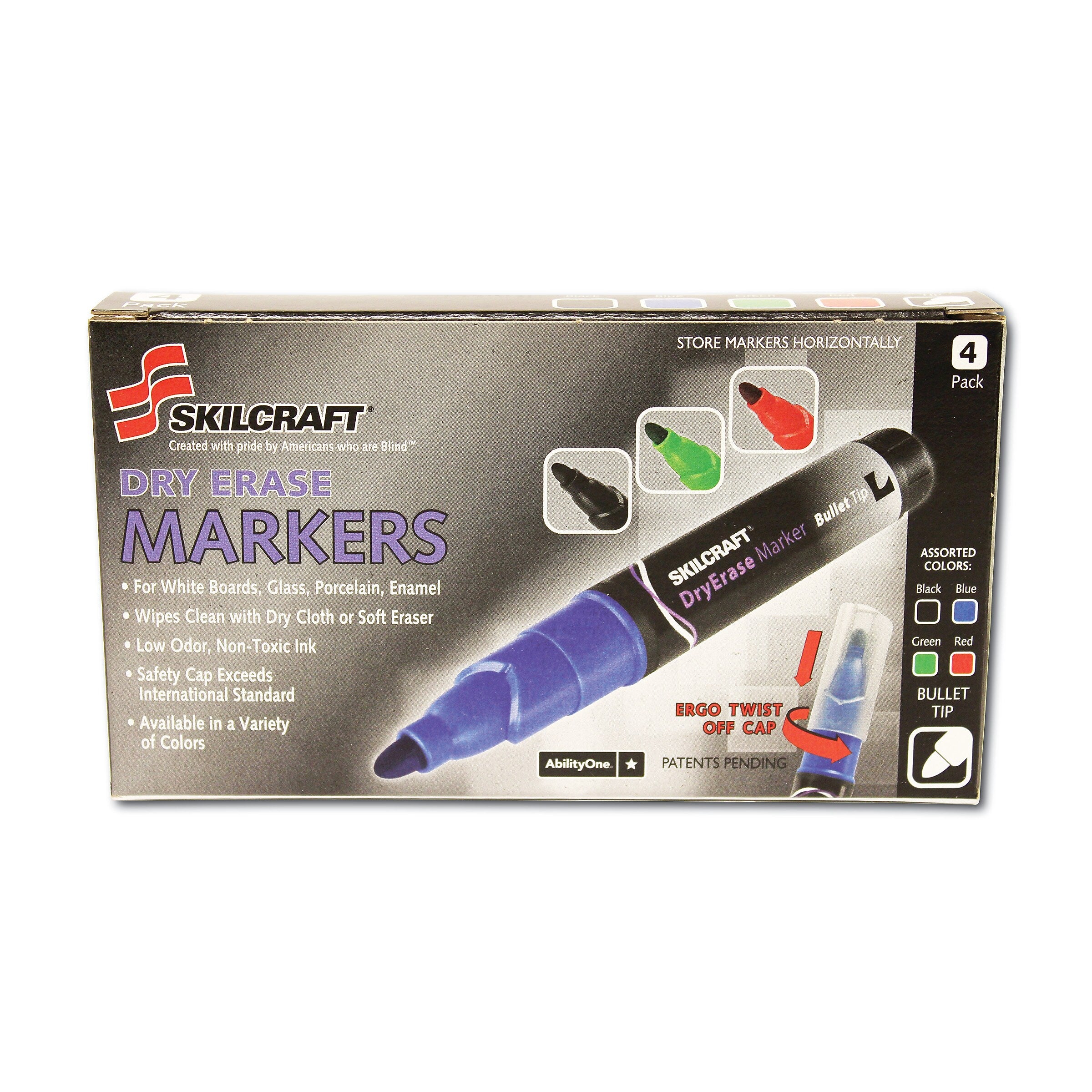 AbilityOne Marker, Dry Erase, Asst (7920013701365)