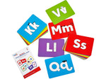 hand2mind Mnemonic Picture Alphabet Jumbo Flash Cards, 26/Set (96238)