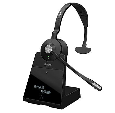 Jabra Engage 75 SE Mono Headset with Charging Stand, Black (9659-583-125)