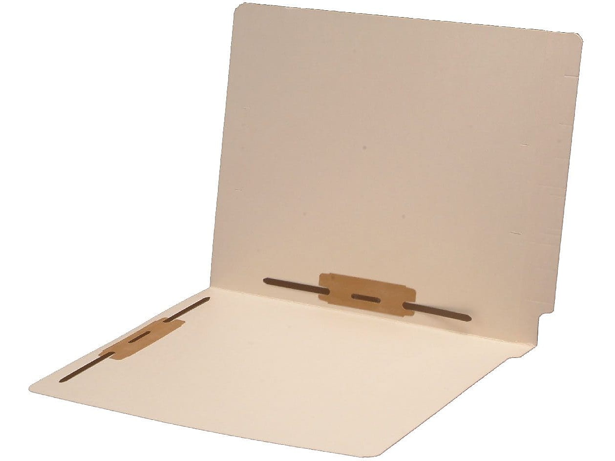Medical Arts Press Reinforced End Tab File Folder, Straight Cut, Letter-Size, Manila, 50/Box (S-09193)