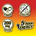5-Hour Energy Berry Shots Drink, 1.93 fl. oz., 12/Box (LVS500181)