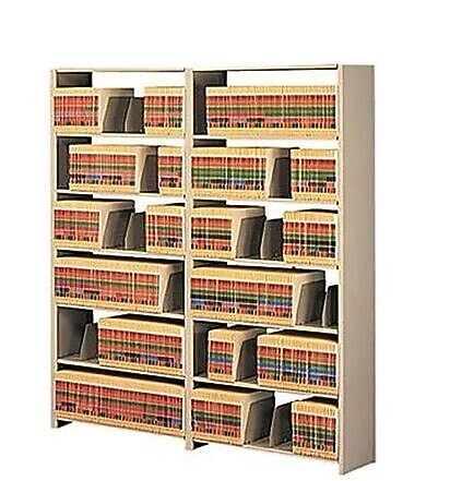 Tennsco Snap-Together 7-Shelf Steel Closed Starter Set, 88"H x 48"W x 12"D, Sand (TNN128848PCSD)