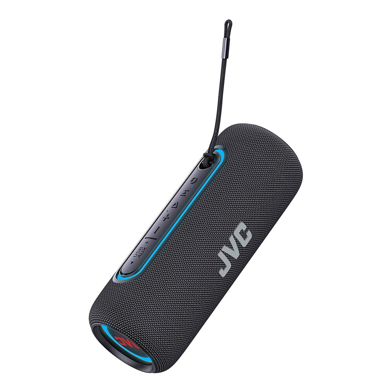 JVC True Wireless Portable Bluetooth Speaker, Water Resistant, Black (SP-PA5BT)
