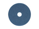 Premiere® Floor Pads, Scrubbing, 17" Diameter, Blue