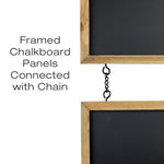 Excello Global Products Hanging 5-Piece Chalkboard Sign (EGP-HD-0289)
